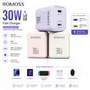 ROMOSS 30W Dual-Port GaN Fast Charger