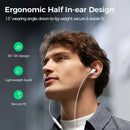 Joyroom JR-EW01 3.5mm Wired Series Half In-Ear Wired Earphones