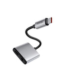 Mcdodo CA-505 USB-C to 3.5mm + USB-C 2-in-1 Audio &amp; Charging Adapter (60W PD Fast Charge)