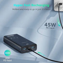 ROMOSS PPD20 50W 20000mAh Power Bank | USB-C PD Ultra Fast Charging Portable Charger for Laptops, iPhone, Samsung &amp; More
