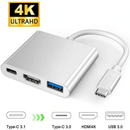 Type-C to HDTV 3-in-1 Multiport Adapter