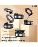 K007 Magnetic 360° Car Phone Holder with Strong Suction Base – Universal Dashboard &amp; Windshield Mobile Mount