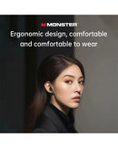 Monster XKT26 ANC TWS Gaming Wireless Earbuds with Active Noise Cancellation & Bluetooth 5.4 – Low Latency Gaming Earphones