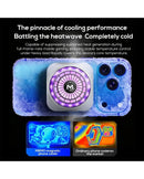 Memo CX21 Mobile Cooling Fan 18W Magnetic Semiconductor RGB Phone Cooler with Back Clip