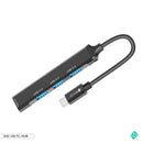 SOVO SHC-331 Type-C 4-Port USB Hub, a plug-and-play smart adapter
