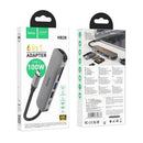 Hoco HB28 6-in-1 USB-C Multifunction Adapter