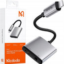 Mcdodo 2-in-1 Lightning to DC3.5 & Lightning Audio Adapter (Model CA-5540)