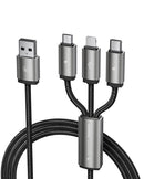 Toocki 3-in-1 Braided Fast Charging Cable