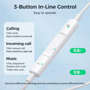 Joyroom JR-EW01 3.5mm Wired Series Half In-Ear Wired Earphones