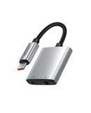 Mcdodo CA-505 USB-C to 3.5mm + USB-C 2-in-1 Audio &amp; Charging Adapter (60W PD Fast Charge)