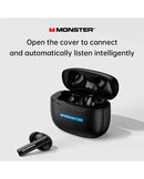 Monster XKT26 ANC TWS Gaming Wireless Earbuds with Active Noise Cancellation & Bluetooth 5.4 – Low Latency Gaming Earphones