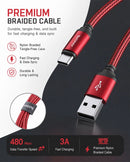 AINOPE USB to USB-C Cable Fast Charging 3A (2M)