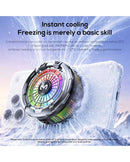 MEMO CX26 Ultra 30W Magnetic Semiconductor Phone Cooler with Temperature Display &amp; RGB Lights: